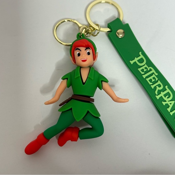 Disney’s Peter Pan 3D Silicone Keychain - Picture 7 of 9
